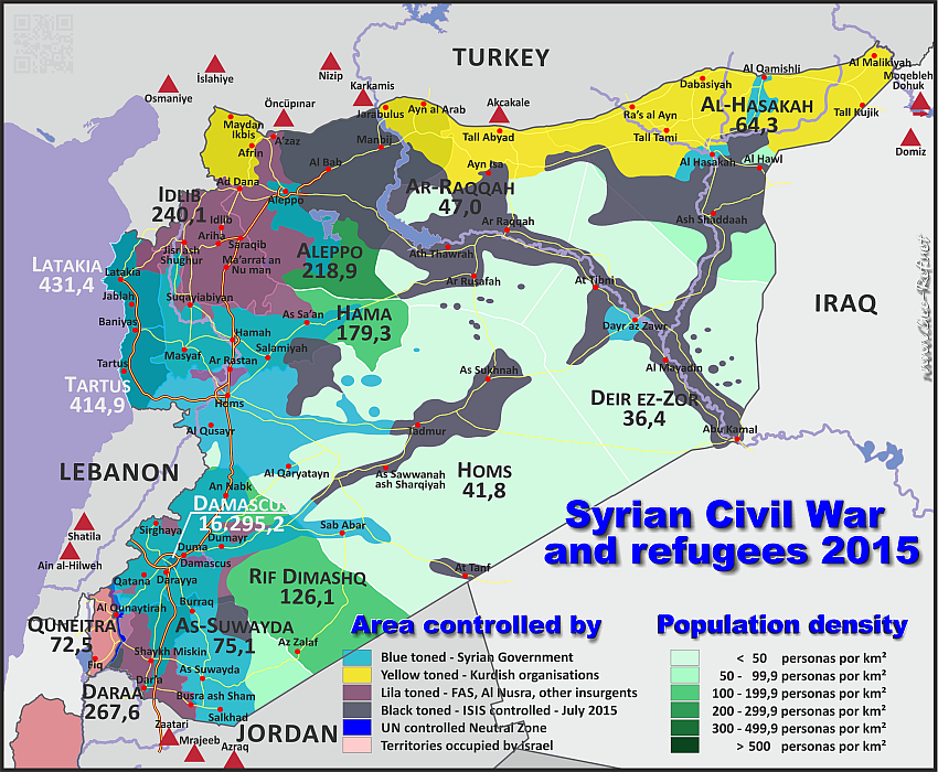 Situación Siria 2015