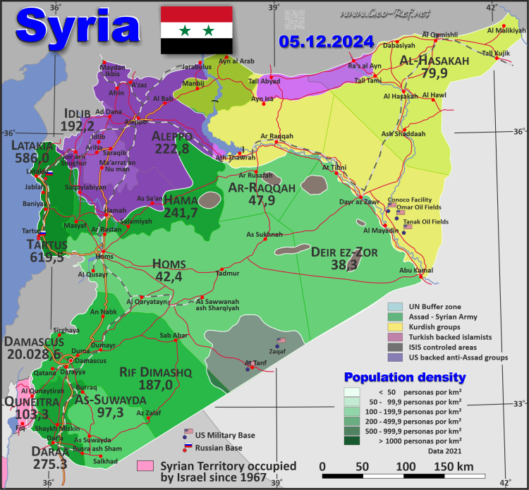 Situation territorial 05.12.2024