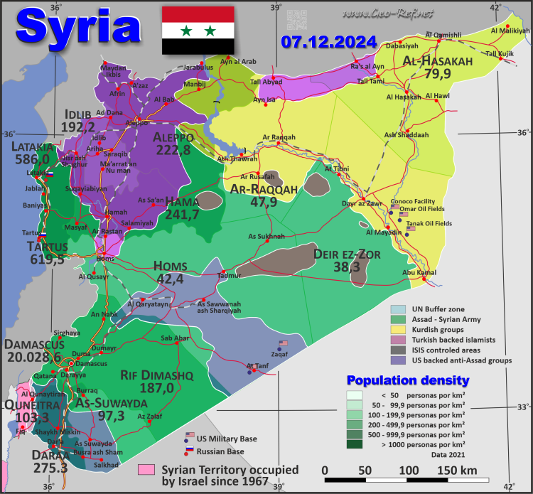 Situation territorial 07.12.2024