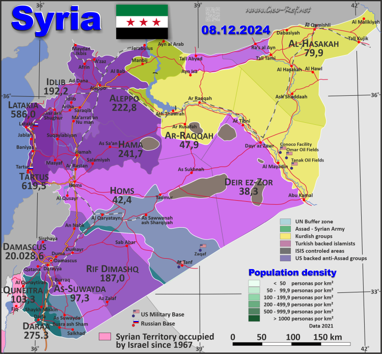 Situation territorial 08.12.2024