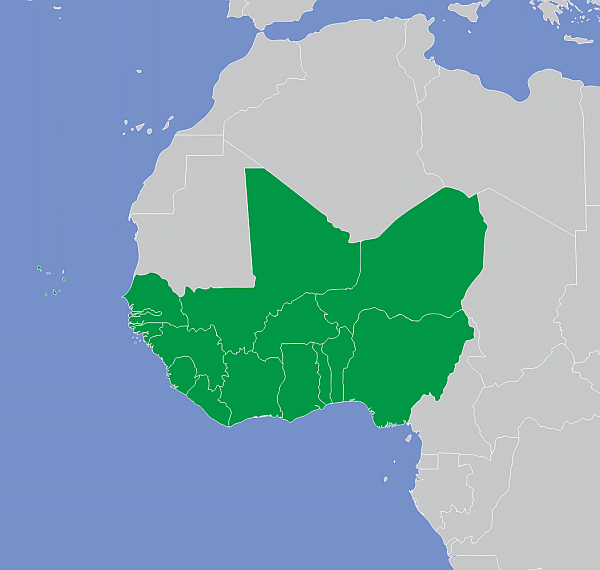 ECOWAS map