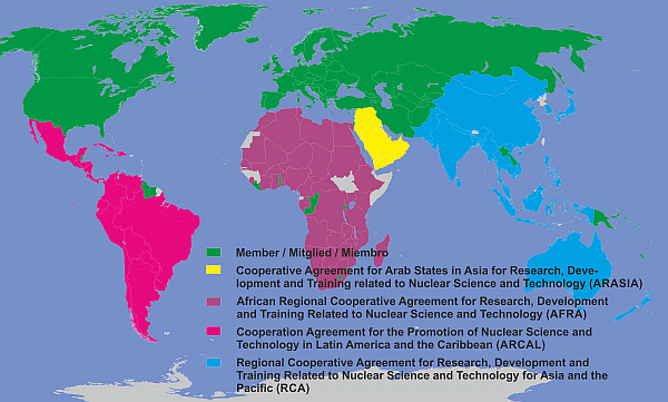 IAEA map