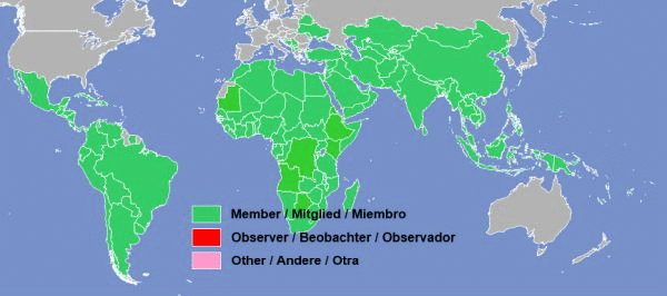 UNFPA map